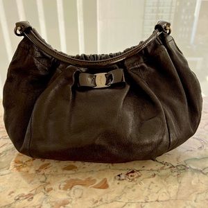 Salvatore Ferragamo vintage glove leather bag